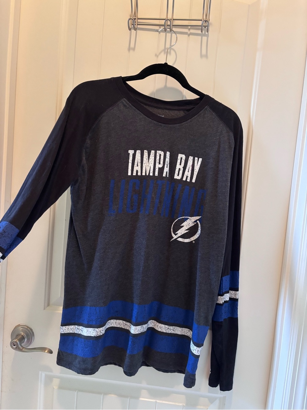 Champion Tampa Bay Lightning Long-Sleeve Tee - Navy, Gray, Royal Blue